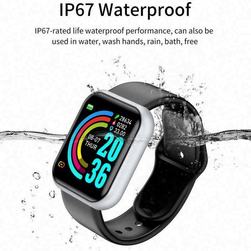 Neue Smart Sport Uhren Frauen Männer Fitness Armband Tracker Schritte Kalorien Gesundheit Monitor Bluetooth Armbanduhr Für Android IOS