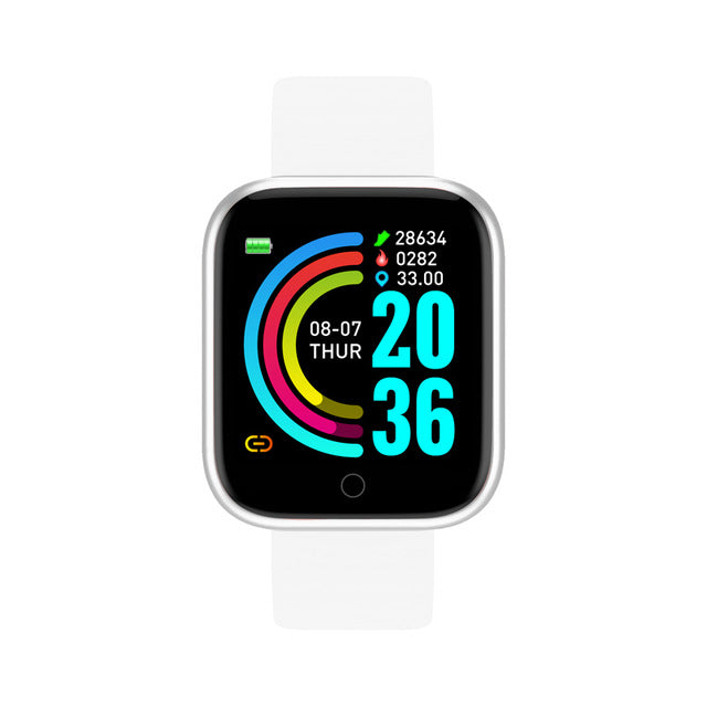 Neue Smart Sport Uhren Frauen Männer Fitness Armband Tracker Schritte Kalorien Gesundheit Monitor Bluetooth Armbanduhr Für Android IOS