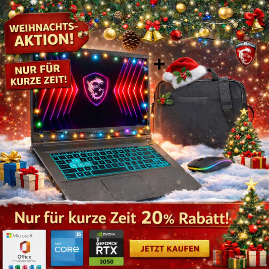 MSI Gaming Notebook│15,6" FHD 144Hz i5-13420H│24GB RAM│1 TB SSD│Win11 Pro│MS Office 2024 Pro Plus