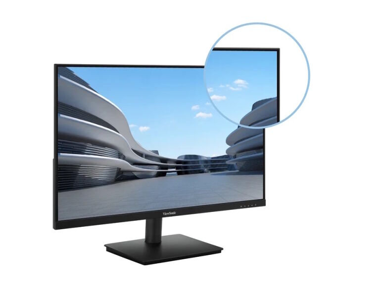 ViewSonic VA270-H Office Monitor - 27" Full HD-Monitor, IPS-Panel, Adaptive Sync, mit schneller Reaktionszeit von 1 ms