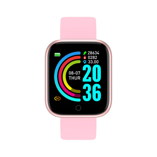 Neue Smart Sport Uhren Frauen Männer Fitness Armband Tracker Schritte Kalorien Gesundheit Monitor Bluetooth Armbanduhr Für Android IOS